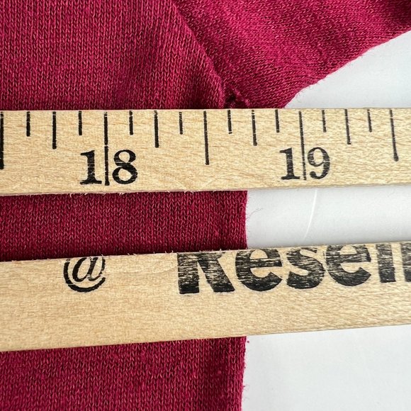 VTG 90s Trench Washington Redskins Shirt Fits Small Red Single Stitch Tag Large - Picture 14 of 15